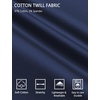image:imageCOOFANDY Mens Drawstring Casual Pants Cotton Twill Elastic Waist Chino PantsNavy