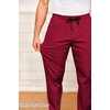 image:imageCOOFANDY Mens Drawstring Casual Pants Cotton Twill Elastic Waist Chino PantsRed