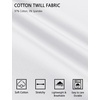 image:imageCOOFANDY Mens Drawstring Casual Pants Cotton Twill Elastic Waist Chino PantsWhite