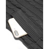 image:imageCOOFANDY Mens Full Zip Cardigan Sweater Slim Fit Cable Knitted Zip Up Sweater with PocketsGrey