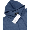 image:imageCOOFANDY Mens Hooded Sweatshirt Casual Long Sleeve Drawstring Waffle Knit Pullover HoodiesBlue Gery