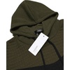 image:imageCOOFANDY Mens Hooded Sweatshirt Casual Long Sleeve Drawstring Waffle Knit Pullover HoodiesGreenKhaki P12