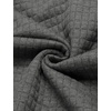 image:imageCOOFANDY Mens Hooded Sweatshirt Casual Long Sleeve Drawstring Waffle Knit Pullover HoodiesGreydark Grey