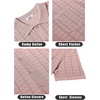 image:imageCOOFANDY Mens Knit Button Down Shirt Short Sleeve Vintage Polo Shirts Summer Casual Beach TopsDusty Pink