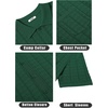 image:imageCOOFANDY Mens Knit Button Down Shirt Short Sleeve Vintage Polo Shirts Summer Casual Beach TopsGreen