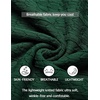 image:imageCOOFANDY Mens Knit Button Down Shirt Short Sleeve Vintage Polo Shirts Summer Casual Beach TopsGreen