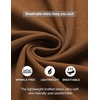 image:imageCOOFANDY Mens Knit Button Down Shirt Vintage Short Sleeve Polo Shirts Casual Beach TopsBrown