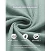 image:imageCOOFANDY Mens Knit Button Down Shirt Vintage Short Sleeve Polo Shirts Casual Beach TopsIce Green