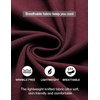 image:imageCOOFANDY Mens Knit Button Down Shirt Vintage Short Sleeve Polo Shirts Casual Beach TopsWine Red