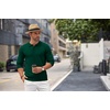 image:imageCOOFANDY Mens Knit Polo Shirts Casual Long Sleeve Classic Polo Shirts Button Down Golf ShirtsDark Green
