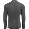 image:imageCOOFANDY Mens Knit Polo Shirts Long Sleeve Casual Polo Sweaters Shirt Waffle Textured Collared SweaterGray Textured Stripes1