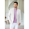 image:imageCOOFANDY Mens Knit Polo Shirts Long Sleeve Casual Polo Sweaters Shirt Waffle Textured Collared SweaterPurple