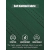 image:imageCOOFANDY Mens Knit Polo Shirts Short Sleeve Button Down Textured Polo Shirt Cuban Guayabera Summer Beach ShirtsDark Green