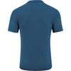 image:imageCOOFANDY Mens Knit Polo Shirts Short Sleeve Button Down Textured Polo Shirt Cuban Guayabera Summer Beach ShirtsDenim Blue