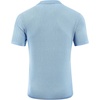 image:imageCOOFANDY Mens Knit Polo Shirts Short Sleeve Button Down Textured Polo Shirt Cuban Guayabera Summer Beach ShirtsLight Blue
