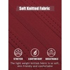 image:imageCOOFANDY Mens Knit Polo Shirts Short Sleeve Button Down Textured Polo Shirt Cuban Guayabera Summer Beach ShirtsWine Red