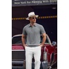 image:imageCOOFANDY Mens Knit Polo Shirts Short Sleeve Ribbed Textured Polo Shirt Lightweight Casual Golf Shirts Collared T ShirtDark Gray