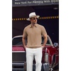 image:imageCOOFANDY Mens Knit Polo Shirts Short Sleeve Ribbed Textured Polo Shirt Lightweight Casual Golf Shirts Collared T ShirtKhaki