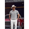 image:imageCOOFANDY Mens Knit Polo Shirts Short Sleeve Ribbed Textured Polo Shirt Lightweight Casual Golf Shirts Collared T ShirtLight Gray