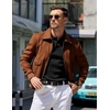image:imageCOOFANDY Mens Knit Polo Sweater Long Sleeve Polos Lightweight Casual Dress Pullover SweatersBlack