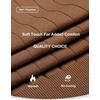 image:imageCOOFANDY Mens Knit Polo Sweater Long Sleeve Polos Lightweight Casual Dress Pullover SweatersBrown