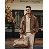 image:imageCOOFANDY Mens Knit Polo Sweater Long Sleeve Polos Lightweight Casual Dress Pullover SweatersKhaki