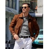 image:imageCOOFANDY Mens Knit Polo Sweater Long Sleeve Polos Lightweight Casual Dress Pullover SweatersLight Grey