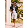 image:imageCOOFANDY Mens Knit Shirt Short Sleeve Button Down Shirts Vintage Casual Summer Beach ShirtsBlack