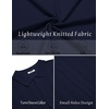 image:imageCOOFANDY Mens Knit Shirt Short Sleeve Button Down Shirts Vintage Casual Summer Beach ShirtsNavy Blue