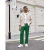 image:imageCOOFANDY Mens Knit Sweatpants Lightweight Open Bottom Casual Pants Drawstring Jogger Yoga Pants with PocketsGreen
