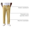 image:imageCOOFANDY Mens Knit Sweatpants Lightweight Open Bottom Casual Pants Drawstring Jogger Yoga Pants with PocketsMustard Yellow
