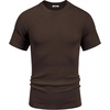 image:imageCOOFANDY Mens Knit TShirts Short Sleeve Crewneck Shirt Casual Textured Pullover TeesCoffee