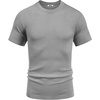 image:imageCOOFANDY Mens Knit TShirts Short Sleeve Crewneck Shirt Casual Textured Pullover TeesLight Grey