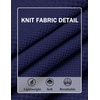 image:imageCOOFANDY Mens Knit TShirts Short Sleeve Crewneck Shirt Casual Textured Pullover TeesNavy Blue