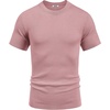 image:imageCOOFANDY Mens Knit TShirts Short Sleeve Crewneck Shirt Casual Textured Pullover TeesPink