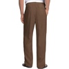 image:imageCOOFANDY Mens Linen Pants Casual Beach Summer Pant Elastic Waist Drawstring Lightweight TrousersCoffee