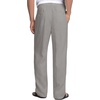 image:imageCOOFANDY Mens Linen Pants Casual Beach Summer Pant Elastic Waist Drawstring Lightweight TrousersGrey