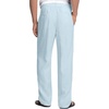 image:imageCOOFANDY Mens Linen Pants Casual Beach Summer Pant Elastic Waist Drawstring Lightweight TrousersLight Blue