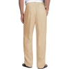 image:imageCOOFANDY Mens Linen Pants Casual Beach Summer Pant Elastic Waist Drawstring Lightweight TrousersLight Coffe