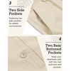 image:imageCOOFANDY Mens Linen Pants Casual Beach Summer Pant Elastic Waist Drawstring Lightweight TrousersLight Khaki