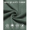 image:imageCOOFANDY Mens Long Sleeve Polo Shirts Classic Casual Button Polo Tee Lightweight Collared Golf ShirtDark Army Green