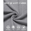 image:imageCOOFANDY Mens Long Sleeve Polo Shirts Classic Casual Button Polo Tee Lightweight Collared Golf ShirtGrey