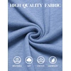 image:imageCOOFANDY Mens Long Sleeve Polo Shirts Classic Casual Button Polo Tee Lightweight Collared Golf ShirtLight Blue