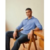 image:imageCOOFANDY Mens Long Sleeve Polo Shirts Classic Casual Button Polo Tee Lightweight Collared Golf ShirtLight Blue