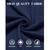 image:imageCOOFANDY Mens Long Sleeve Polo Shirts Classic Casual Button Polo Tee Lightweight Collared Golf ShirtNavy Blue