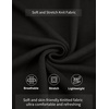 image:imageCOOFANDY Mens Mock Turtleneck Ribbed Knit Pullover Sweater Casual Lightweight Slim fit Dress Sweater TeeBlack