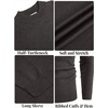 image:imageCOOFANDY Mens Mock Turtleneck Ribbed Knit Pullover Sweater Casual Lightweight Slim fit Dress Sweater TeeDark Grey