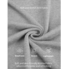 image:imageCOOFANDY Mens Mock Turtleneck Ribbed Knit Pullover Sweater Casual Lightweight Slim fit Dress Sweater TeeLight Grey