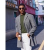 image:imageCOOFANDY Mens Mock Turtleneck Short Sleeve Casual Stretch SweaterArmy Green