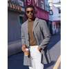 image:imageCOOFANDY Mens Mock Turtleneck Short Sleeve Casual Stretch SweaterBrown